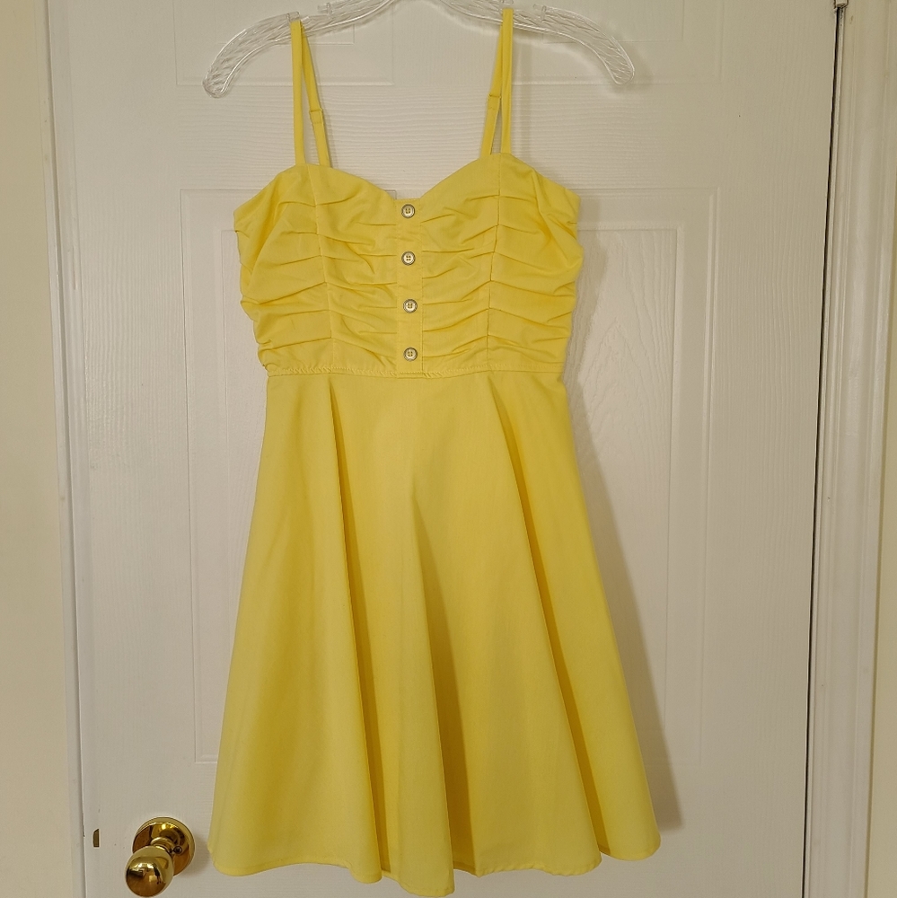 Dynamite Yellow Summer Dress - XS